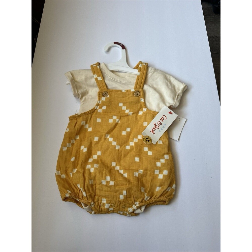 NWT Cat & Jack Baby Girls Jumpsuit Romper size 3-6m New W/tags